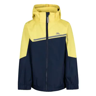 (5-6 Years, Navy/Yellow) Trespass Boys Submerged Waterproof Jacket