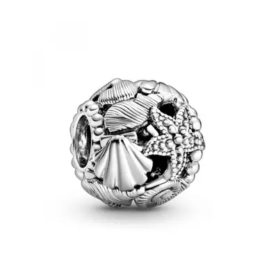 PANDORA Openwork Starfish, Shells & Hearts charm 798950c00