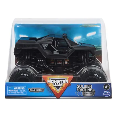 Monster Jam Official Soldier Fortune Truck Retro Soldier Fortune Blac