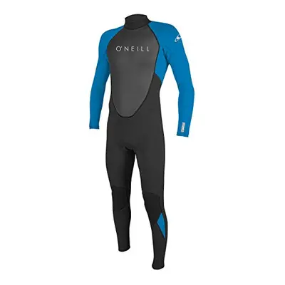 O'Neill Men's Reactor-2 3/2mm Back Zip Full Wetsuit Black/Ocean XLS