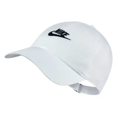 Nike Unisex Heritage Sportswear Futura Twill Hat (One Size White/B