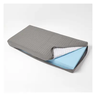 (Charcoal Grey, x x cm) Quilted Orthopaedic Booster Cushion Cover