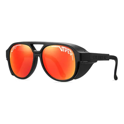 (PT6) PIT VIPER Men Cycling Glasses MTB Bicycle Eyewear UV400 Road Bike Goggles Windproof Sport 