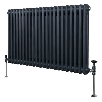 ( 600mm x 1012mm, Grey) Traditional Column Radiator Heater