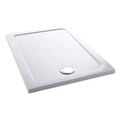 Mira Flight Shower Enclosure Tray Low Profile Stone Rectangular Waste 1200x900mm