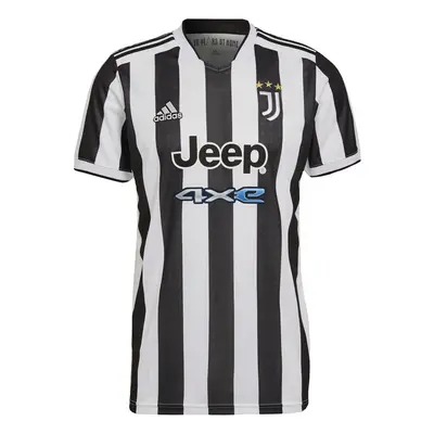 adidas Mens Juventus Home Jersey Medium WhiteBlack