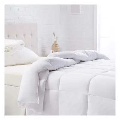 Amazon Basics White Down Alternative Comforter and Duvet Insert with Corner Tabs Twin Warm