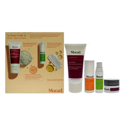 Under The Microscope The Recovery Specialists Kit by Murad for Women - Pc 2oz Aha-Bha Exfoliatin