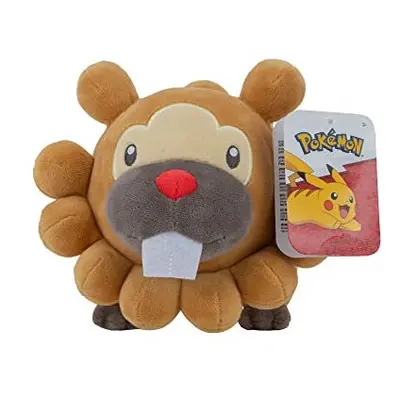 PokÃ©mon PKW3078 Official & Premium Quality 8-inch Bidof Adorable, Ultra-Soft, Plush Toy, Perfec