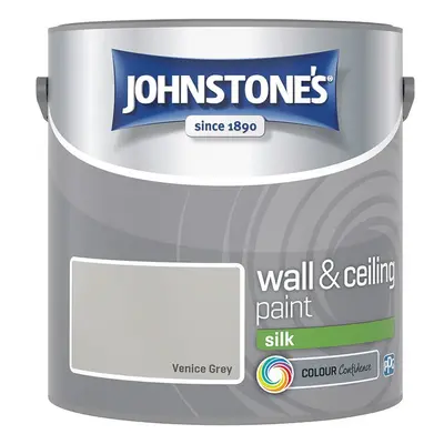 Johnstones Paint Silk Venice Grey 2.5L N