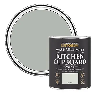 Green Kitchen Cupboard Paint in Matt Finish - Sage Mist 750ml