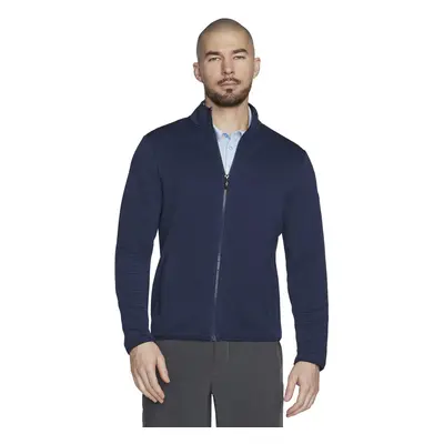 Skechers Men's Hoodless Hoodie Ottoman Jacket Navy 3X-Large