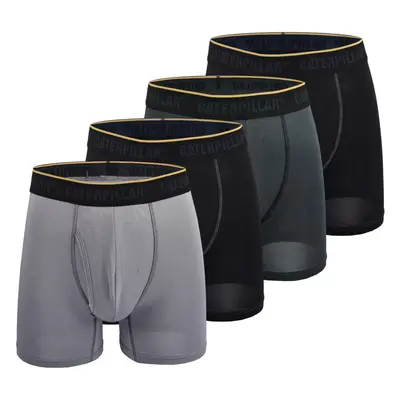 CAT Men's 4-pack Comfort Core Boxer Briefs Grey Large