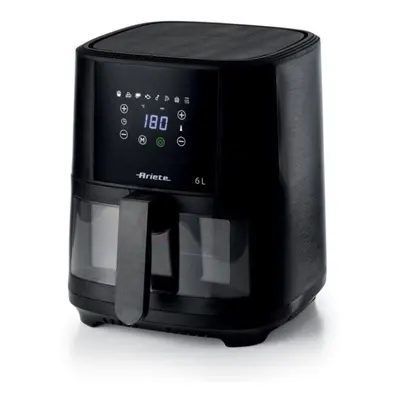 Ariete 8-in-1 Air Fryer 6L - Digital Display, Transparent Basket, Adjustable temperature from 35