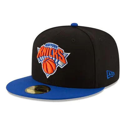 NBA New York Knicks Men's 2-Tone 59FIFTY Fitted Cap Black 1/8