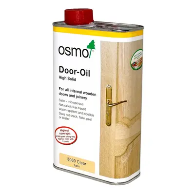 Wooden Door Oil - Satin Clear -1 Litre