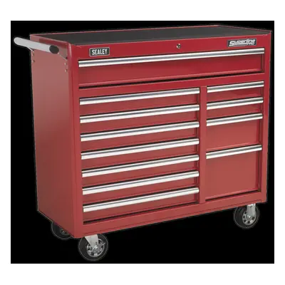 Rollcab Drawer with Ball-Bearing Slides Heavy-Duty - Red