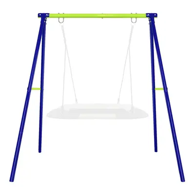 Heavy Duty Metal Swing Frame With Stakes 220lb Capacity For Kids