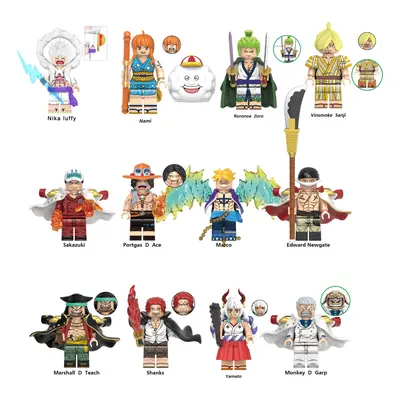 One Piece Collection Minifigures building blocks Toys