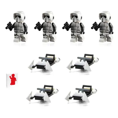 LEGO Star Wars The Mandalorian Minifigure Combo Pack - Imperial Scout Troopers with Blasters and