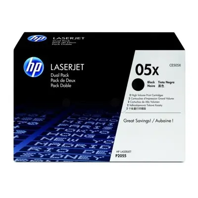 HP CE505XD (05XD) Toner black, 6.5K pages, Pack qty