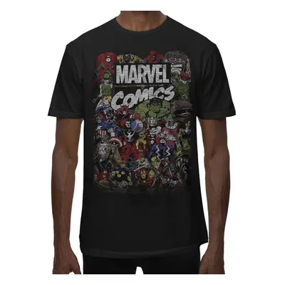 Marvel Avenger Comics Logo Thor Hulk Iron Man Daredevil Strange Loki T