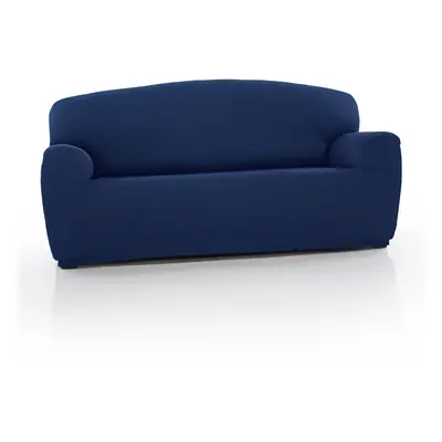 (Navy) Three Seater 'Iris' Sofa Cover Elasticated Slipcover Protector