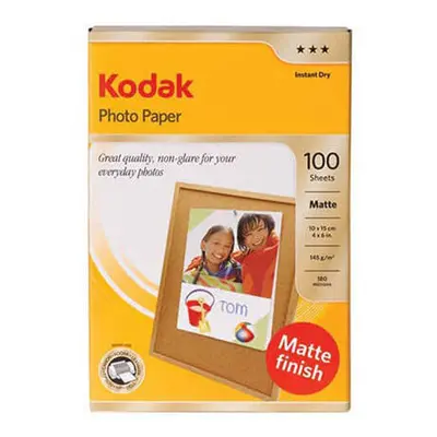 (4X6") Kodak Everyday Matte Photo Paper (100pk)