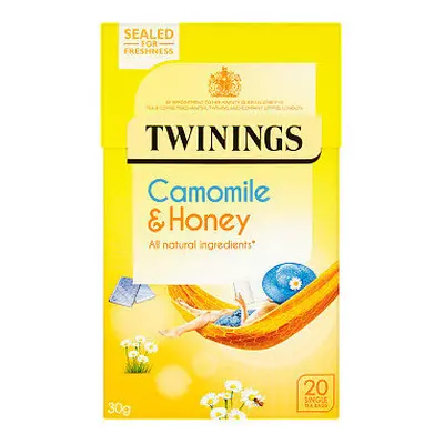 Twinings Herbal Tea Camomile & Vanilla 20s (Pack of 8)