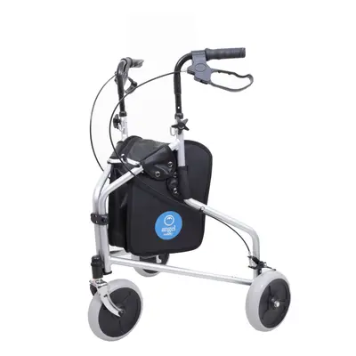 Angel Mobility wheel Walking Frame Rollator Tri Walker Lightweight Folding