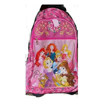 Princess Merida Ariel Rapunzel Belle trolley backpack kids school