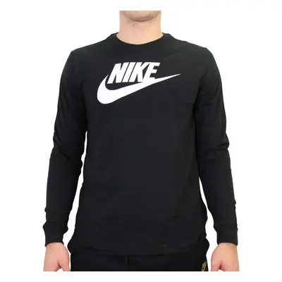 Nike Mens NSW Long Sleeve TEE ICON Futura T-Shirts CI6291-010 Size B