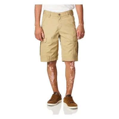 Carhartt mens Force Relaxed Fit Ripstop Work Cargo Shorts Dark Khaki