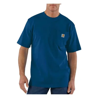 CarharttmensLoose Fit Heavyweight Short-Sleeve Pocket T-ShirtBold Blue