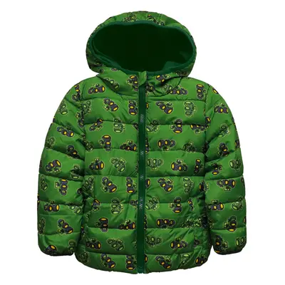 John Deere Boys Toddler Tractor Outerwear Coat Winter Jacket Green