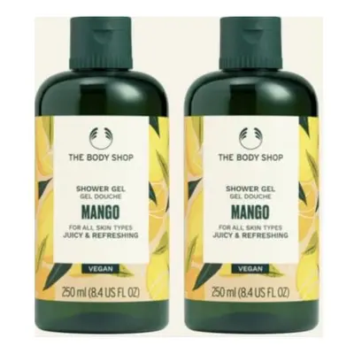 Vegan Mango Shower Gel 250ml Twin Pack (New)