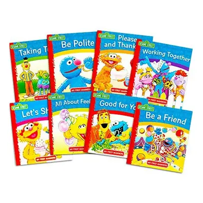 Sesame Street Elmo Manners Books for Kids Toddlers -- Set of Manners Books