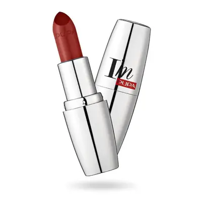 Pupa I Am Pure-Colour Lipstick - Red Tango Milano for Women - 0.123 oz Lipstick