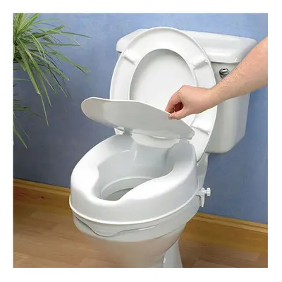 Savanah Raised Toilet Seat with Lid - Inch