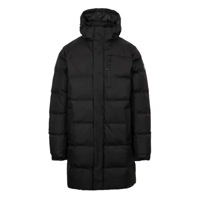 (M, Black) Trespass Mens Padded Jacket with Hood Clipster