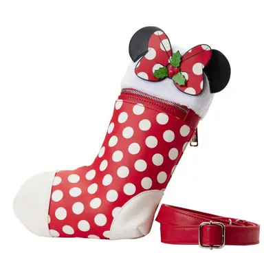 Disney Minnie Christmas Stocking Crossbody