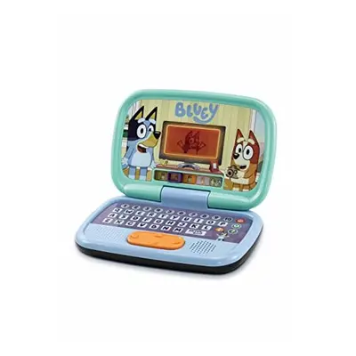 Bluey Game Time Laptop, Interactive Learning Laptop with Pre-School Content, Official Bluey Char