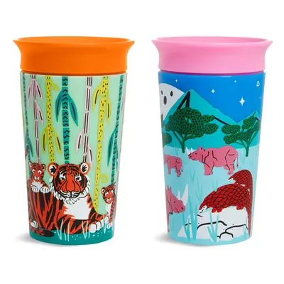 Munchkin Miracle Wildlove Sippy Cup Oz Pack Tiger/Rhino