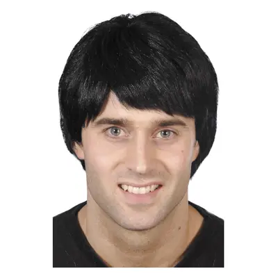 Smiffys mens guy costume Wig, Black, One Size US