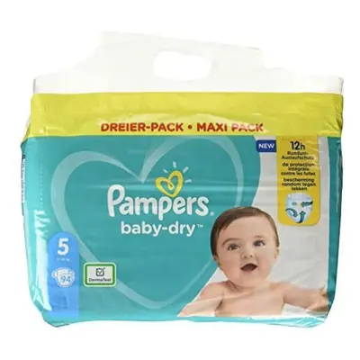 Pampers Baby-Dry Size 94 Nappies up to Hours All-Round Protection, 11-16kg, 2,688 kg