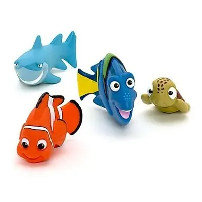 Finding Nemo Rubber Bath Toys - Nemo, Bruce, Dory & Squirt