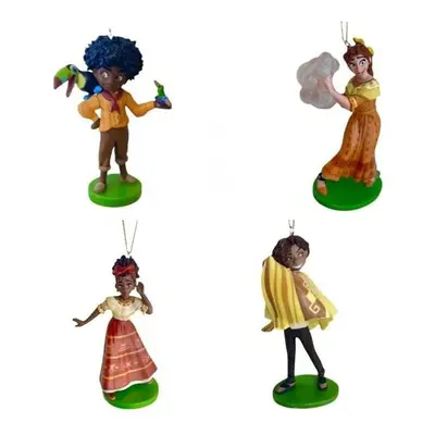 Encanto Pepa Antonio Camilo Dolores 4pc PVC Ornament Figure Figurine