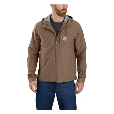 Carhartt Men's Rain Defender Relaxed Fit Lightweight Jacket Flaxseed