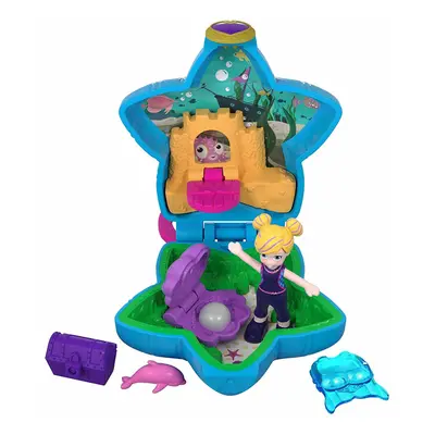 Polly Pocket FRY33 Tiny Places Aquarium Compact Set