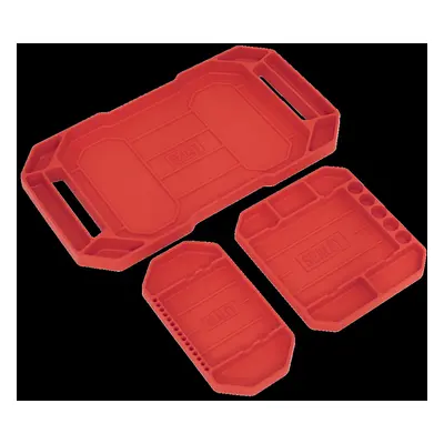 Flexible Tool Trays Non-Slip - Pack of